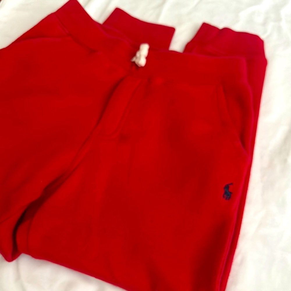 Kids Red Sweatpants